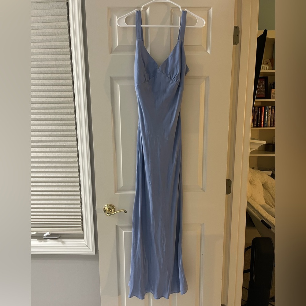 Nude Lucy Long Blue Dress